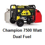 Champion Electric Start Portable Generators to use when utility power is unavailable.