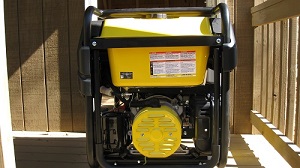 Handle View of Champion 12000 Watts Portable Generator