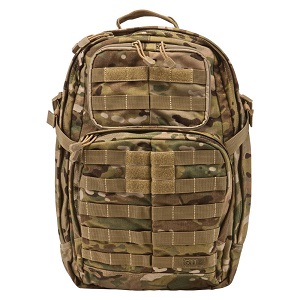 5.11 Tactical RUSH24 Backpack, bugout bag.