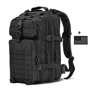 Weffort Small Military Tactical Backpack, 3 Day Assault Pack, Bug Out Bag, Day Bag.