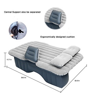 Car Air Mattress Mat for Car, SUV Back seat Sleeping Comfort.