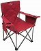 800 lb. capacity ALPS Mountaineering Portable Folding Chairs red Salsa Color.
