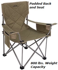 camping chairs 400 lb weight capacity