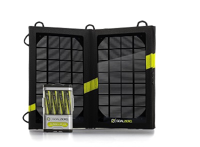 Goal Zero Guide Solar Recharging Kit for the Outdoorsy Person.