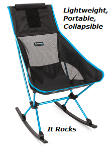 Helinox Chair Two Lightweight Backpacking Rocking Chair.