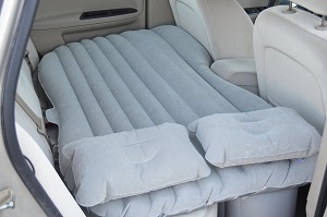 SleepyCamper Inflatable Car Backseat Air Bed Mattress for Travel, Cars and Camping.