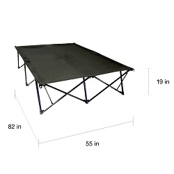 Best double camping cot for two persons.