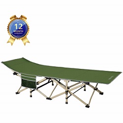 Oversized Camping Cots for Adults and Kids.