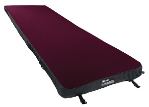 Therm-a-rest NeoAir Dream Air Mattress for Camping, large, XL for wide self inflating sleeping pad in Port Wine color.