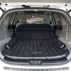 Winterial SUV Inflatable Mattress HQ Air Bed Seat Durable Camping Travel Car mattress with Electric Pump for SUV cargo area comfort.