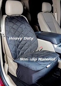 4Knines Front Bucket Seat Cover for Dogs, USA Based Company, Car, SUV, Truck Bucket Seats.