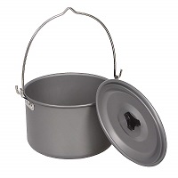 Portable Outdoor Cooking Pot with Bale.