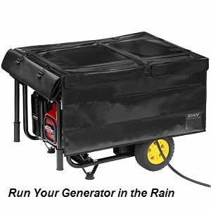 Generator Tent Enclosure For Rain While Running your generator during inclement weather. IGAN heavy duty portable generator rain shelter.