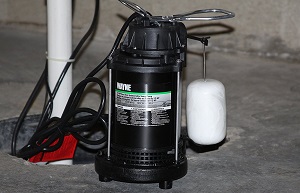 1/2 HP Cast Iron Submersible Sump Pump with Vertical Float Switch Model CDU800.