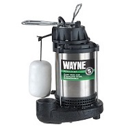 Wayne 1 HP Cast Iron Submersible Sump Pump with Vertical Float Switch CDU1000.
