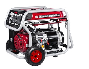 A-iPower 9,000 / 12,000 Watt Gasoline Generator with Electric Start and GFCI Outlets. 