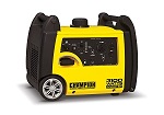 
RV ready 3100 watt Champion small quiet portable Inverter Generator built-in never flat 8 inch wheels. Champion 3100 inverter generator for home use, camper , generator for sump pump.