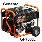 Generac Quiet Portable Generator for Emergencies, Power Outage on Wheels.