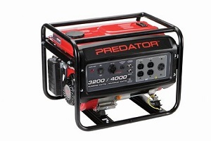 Predator 4000 Watt Gas Portable Generator for House