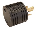 Reliance Controls Corporation L5-30 Amp Male to 30 Amp RV Femal Generator Power Adapter Plug.
