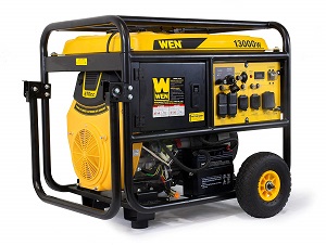 WEN Large 5613K 11000 Running Watts, 13000 Starting Watts Portable Gasoline Generator.