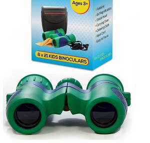 Kidwinz Kids Shock Proof Binoculars for Bird / Nature Watching.