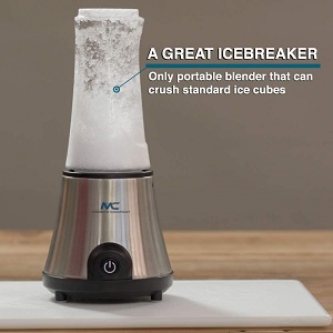 A portable blender to keep you energized with your smoothies made in your BlenderX best portable battery operated cordless blender while you are camping outdoors. This personal cordless blender is also great for travel and work.