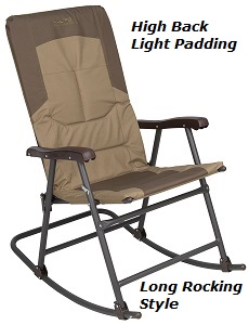 ALPS Mountaineering Folding Camping, Outdoor Rocking Chair