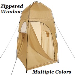 Ancheer Shower Tent Waterproof Portable Privacy Tent Toilet Enclosure, Changing Room, Camping, Beach with carry bag.