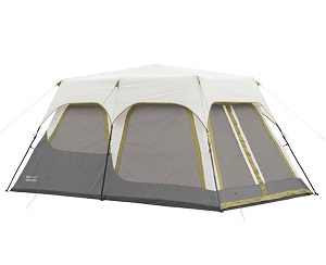 Coleman Signature 8-Person 2 Separate Rooms Instant Camping tents with Rainfly.