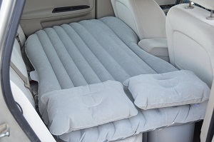 SleepyCamper inflatable portable air bed mattress for backseat of car, SUV, Truck.