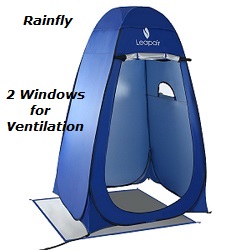 Wolfwise Instant Pop-Up Privacy Tent for Camp Potty, Shower, Kids Playing on Beach, Changing Clothes. Easy to use Portable Camp Toilet Enclosures for Privacy.