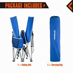 Camping Cots with carry bag.
