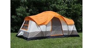 Olympia 10 Person Camping Tent with Electricity Access, EPort Power Access.