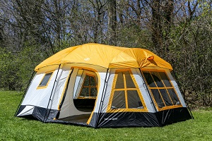 Tahoe Gear Ozark 16 Person Cabin Style Camping Tent.