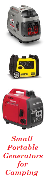 Small Quiet Portable Generators for Camping.