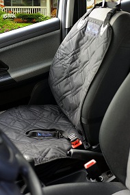 Transpawt Luxury Front Bucket Car Seat Covers for Dogs, Waterproof Pet Front Seat Cover for Car, SUVs, Trucks.