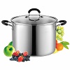 2 gallon stock / sauce pot, stainless steel by Cook N Home.