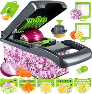 Maipor Vegetable Chopper Cutter for all your fruits and vegetables needed for your meal recipes.