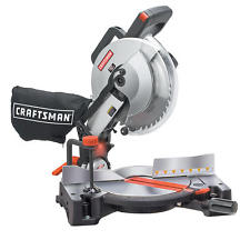 Craftsman 10 inch single bevel compound miter saw sliding.