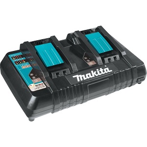 Makita DC18RD 18 Volt Lithium-Ion Dual Port Rapid Optimum Charger.