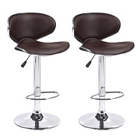 Counter Height Leather Stools.
