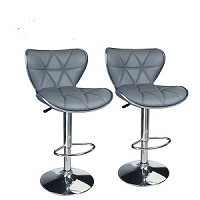 Swivel Counter Stools with Backs, Adjustable