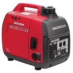 Honda Portable Eu2000i 2000 watts quiet inverter generator.