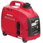 Honda portable quiet EU1000i 1000 watts small generator.