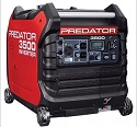 Predator 3500 Portable Inverter Generator.