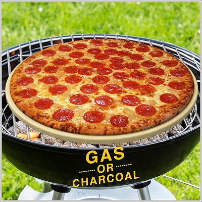 Make a Present of this Only Pizza Stone to your outdoor cook friend so they can make the best crispy crust pizza on their grill for you and them to enjoy.