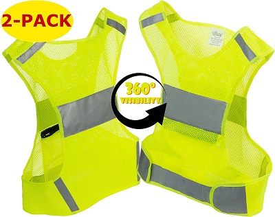 Gift these Safety Reflective Vests to an Outdoor Type Person you want to keep safe.  If they love running, walking the dog, biking, are an outdoor worker they will love one of these as a gift.