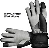 Heated work gloves to keep your hands comfortably warm when outside in cold weather.