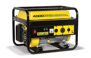 Champion 3500 Watts 4000 Watts RV Ready Portable Generator for Sump Pumps.